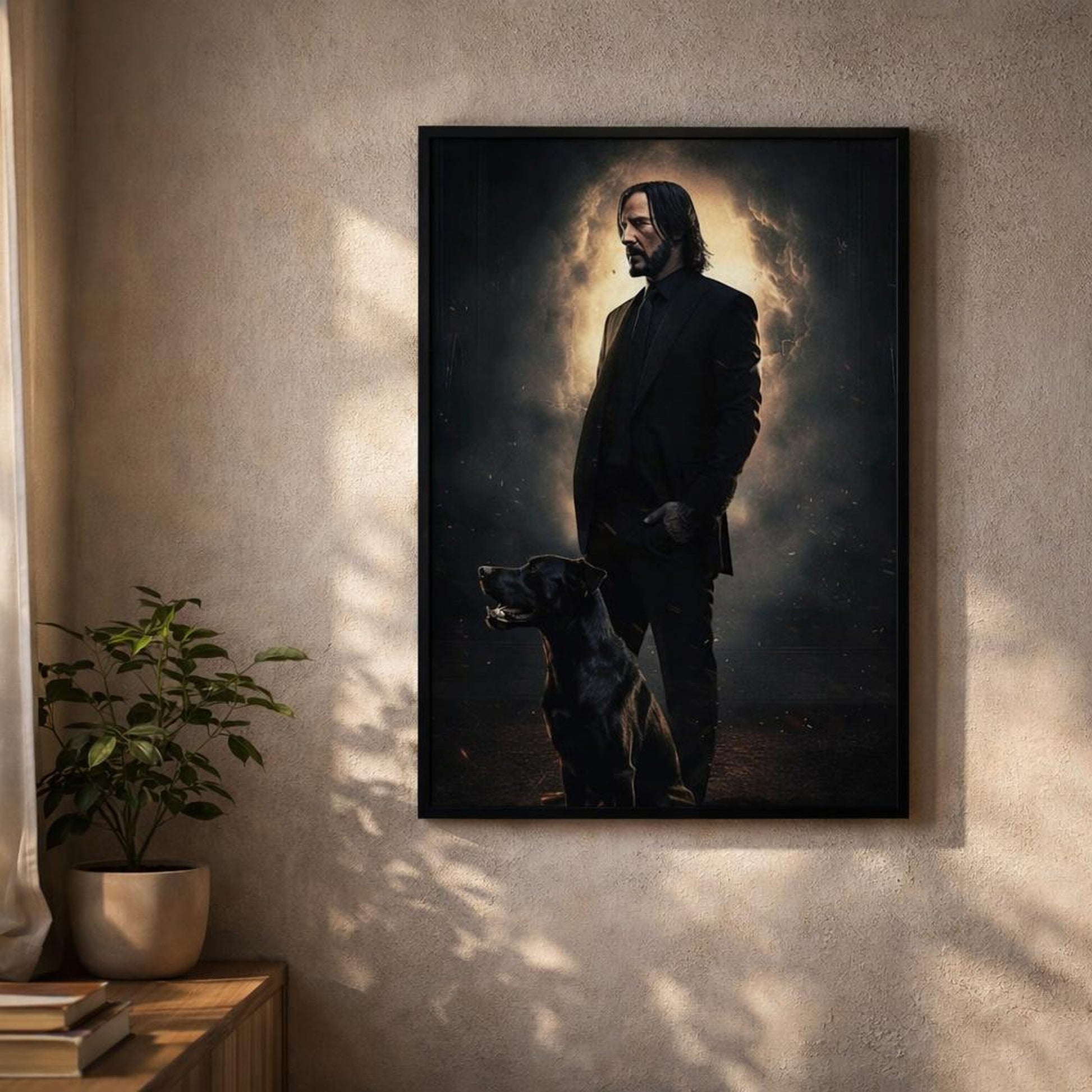 John Wick | The Dog | A3 Poster · design detail