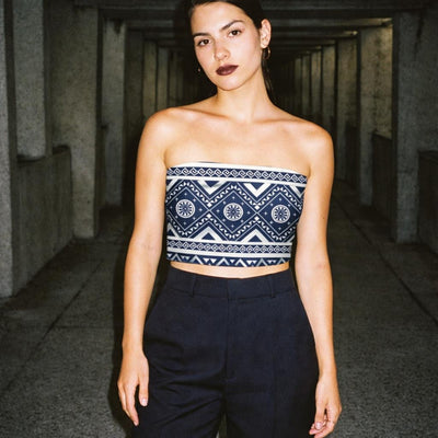 Indigo Tribe | Tube Top | Geometric · lifestyle
