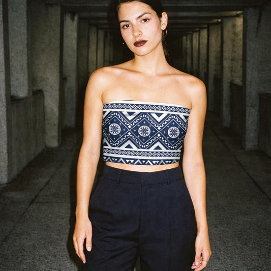 Indigo Tribe | Tube Top | Geometric · lifestyle