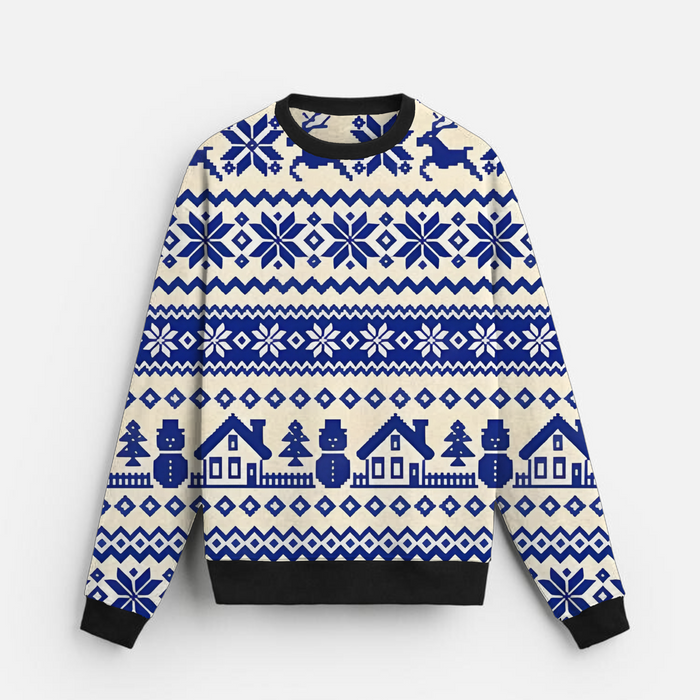 Nordic Frost | Sweatshirt | Reindeer & Snowflake